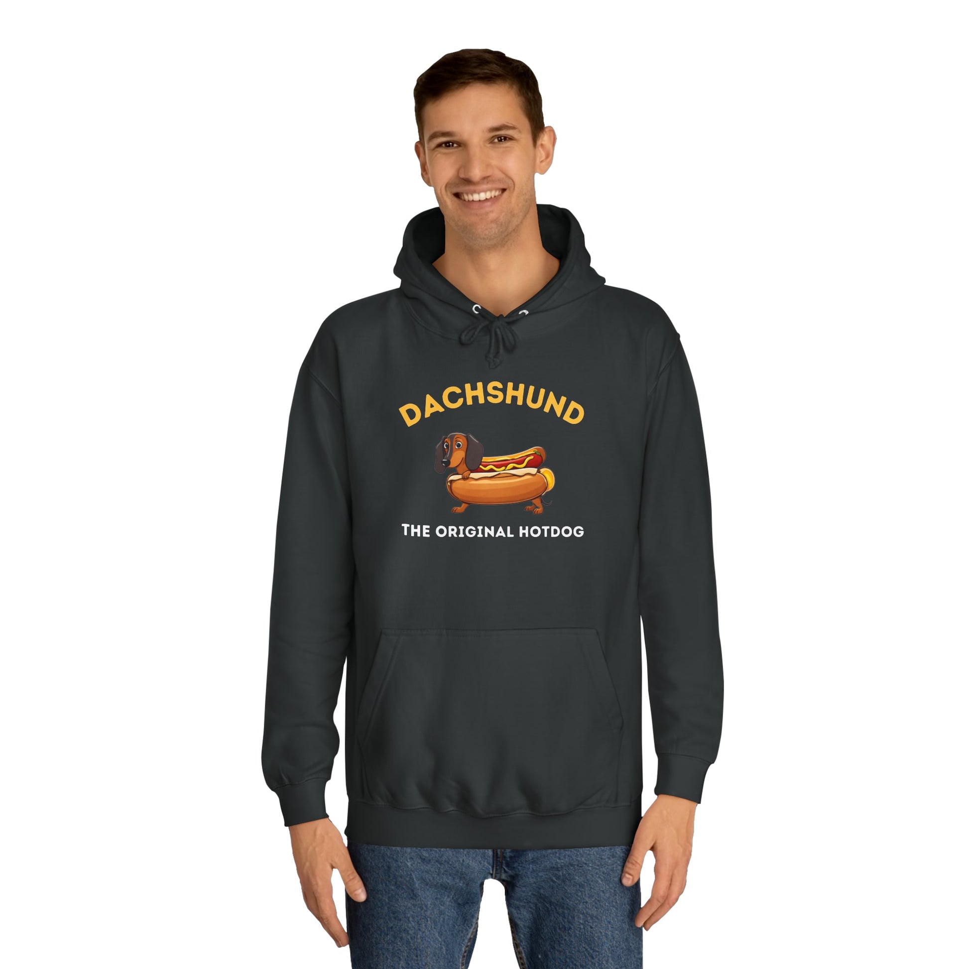 The Original Hotdog - Dachshund Hoodie - Real Rad Boutique