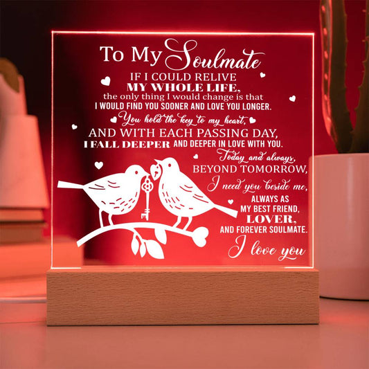 Timeless Love Chronicles - Acrylic Square Plaque - Real Rad Boutique