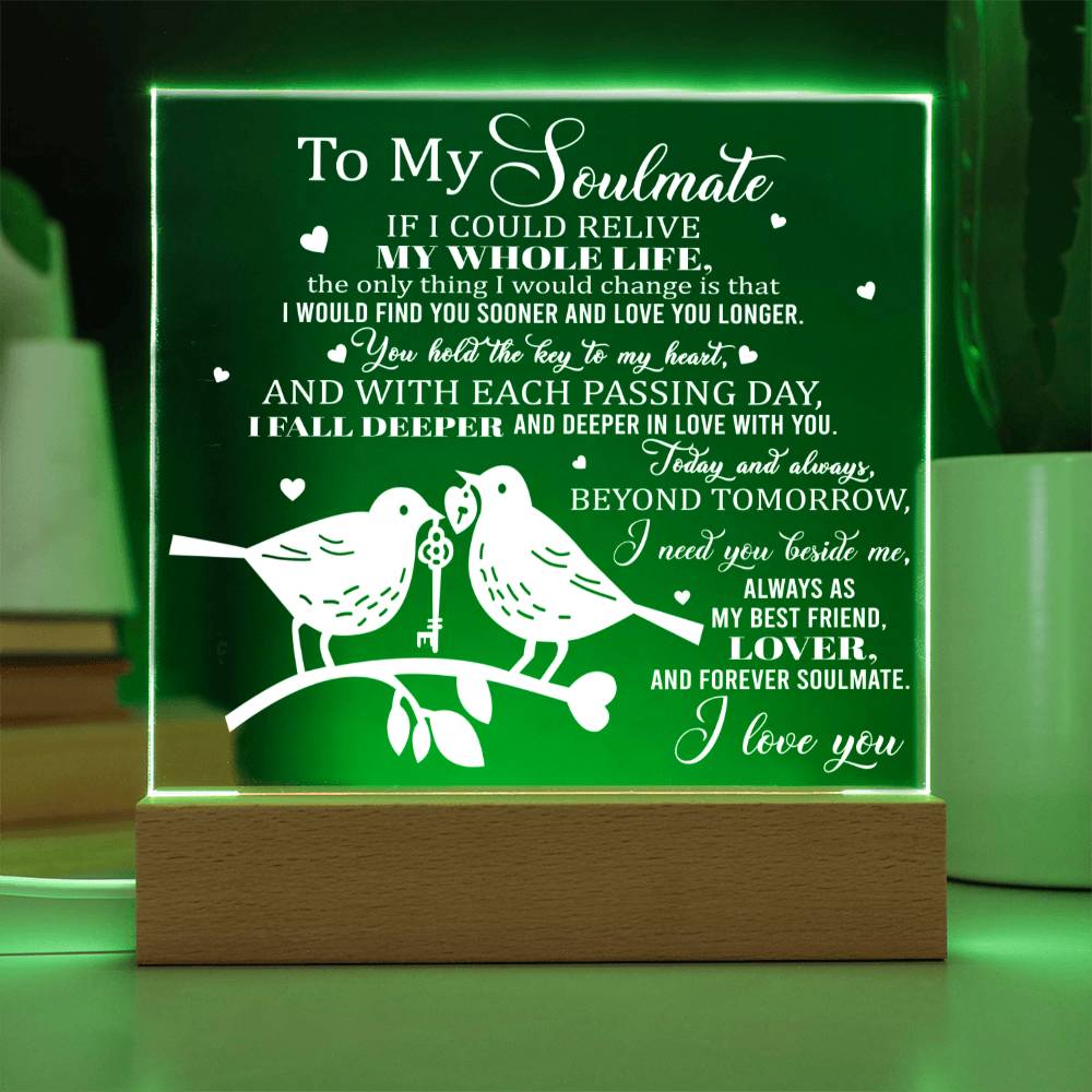 Timeless Love Chronicles - Acrylic Square Plaque - Real Rad Boutique