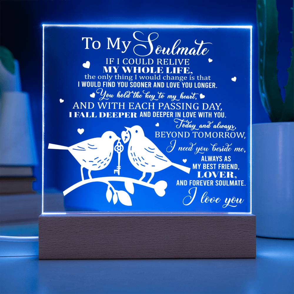 Timeless Love Chronicles - Acrylic Square Plaque - Real Rad Boutique