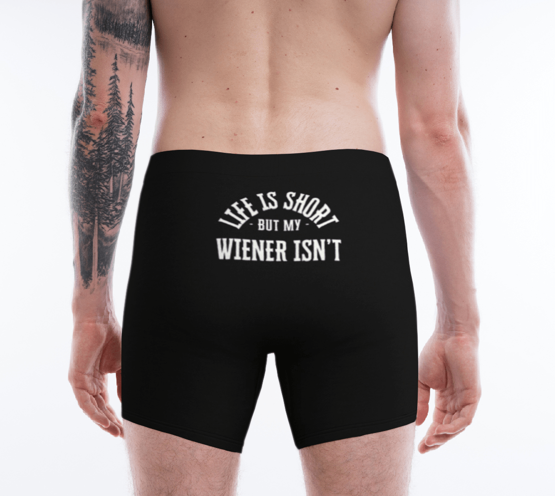 Timeless Wiener Wisdom - Dachshund Boxer Briefs - Real Rad Boutique