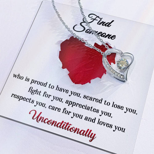 Unconditionally Yours - Forever Love Necklace - Real Rad Boutique