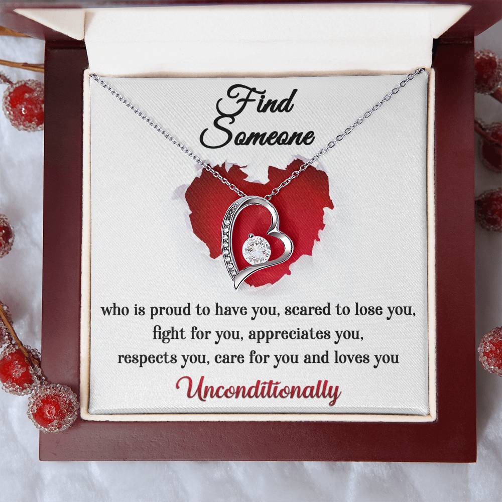 Unconditionally Yours - Forever Love Necklace - Real Rad Boutique