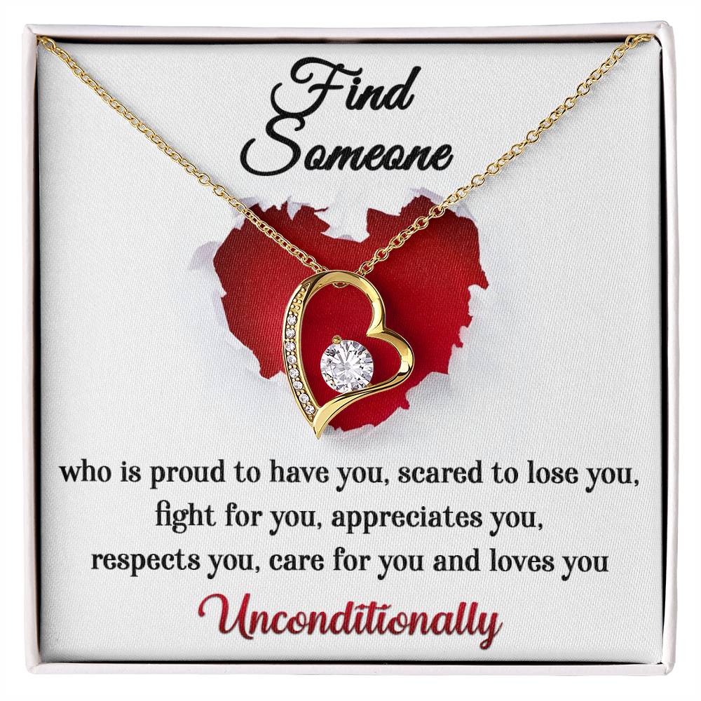 Unconditionally Yours - Forever Love Necklace - Real Rad Boutique