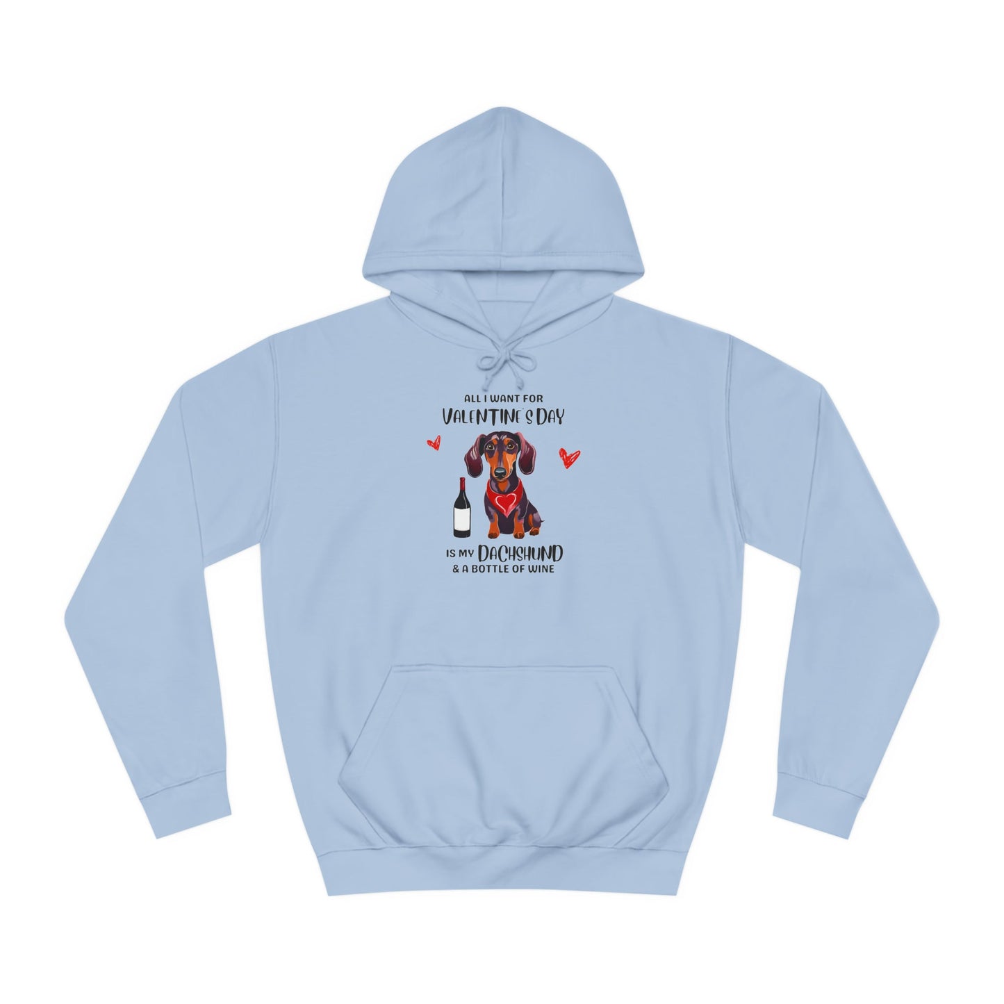 Valentine's Day Bliss - Dachshund Hoodie - Real Rad Boutique