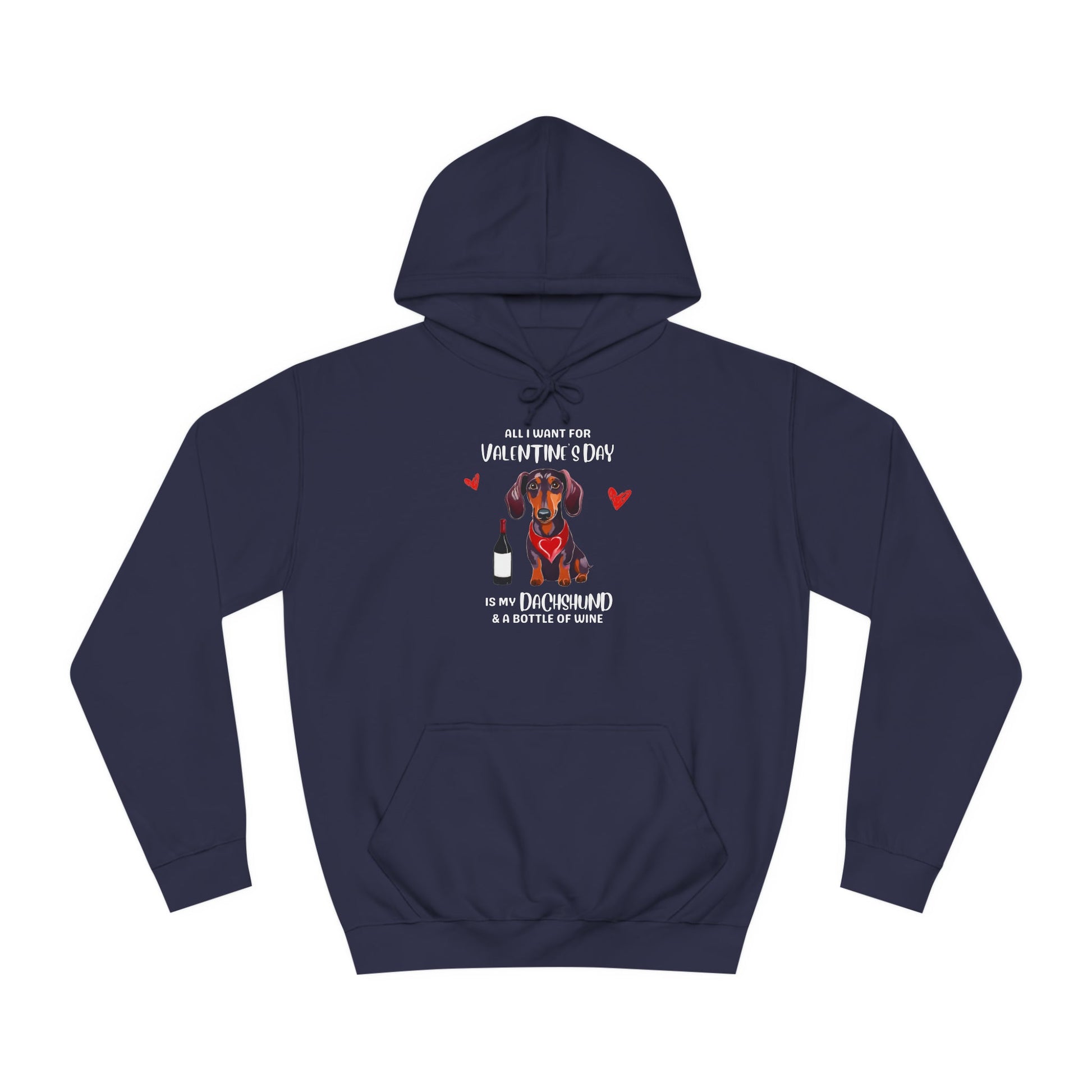 Valentine's Day Bliss - Dachshund Hoodie - Real Rad Boutique