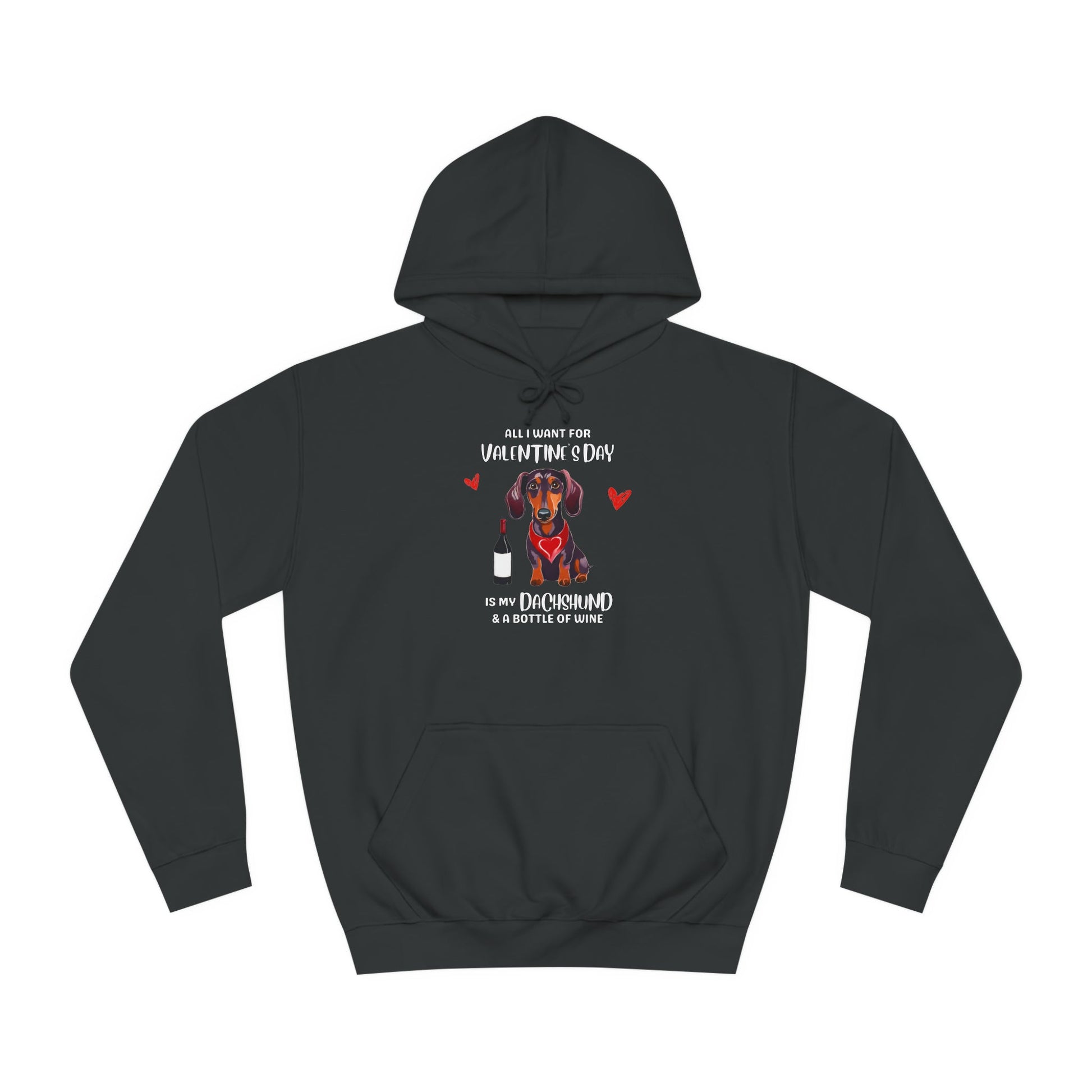 Valentine's Day Bliss - Dachshund Hoodie - Real Rad Boutique