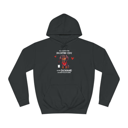 Valentine's Day Bliss - Dachshund Hoodie - Real Rad Boutique