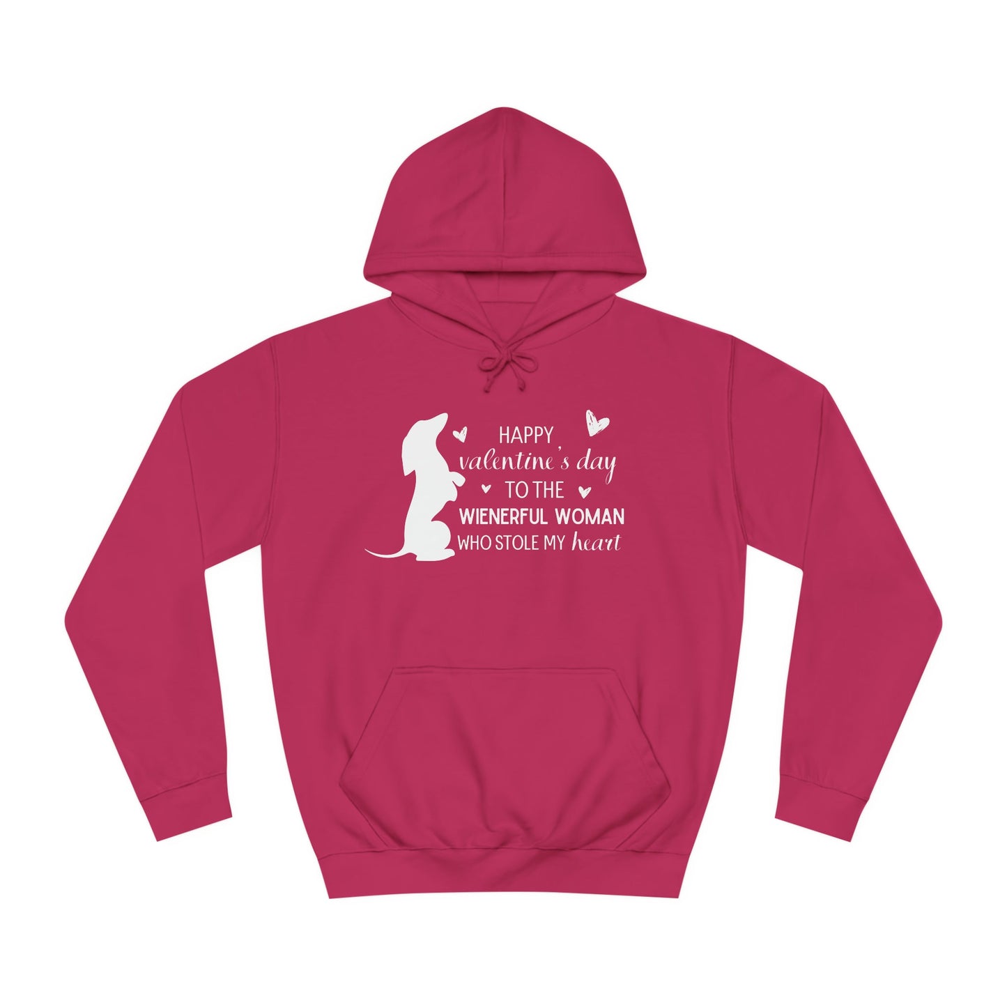 Valentine's Love Hoodie - Dachshund Hoodie - Real Rad Boutique