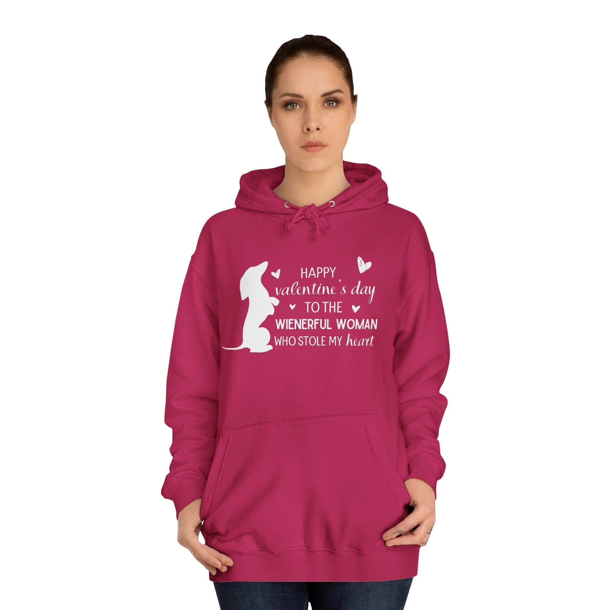 Valentine's Love Hoodie - Dachshund Hoodie - Real Rad Boutique