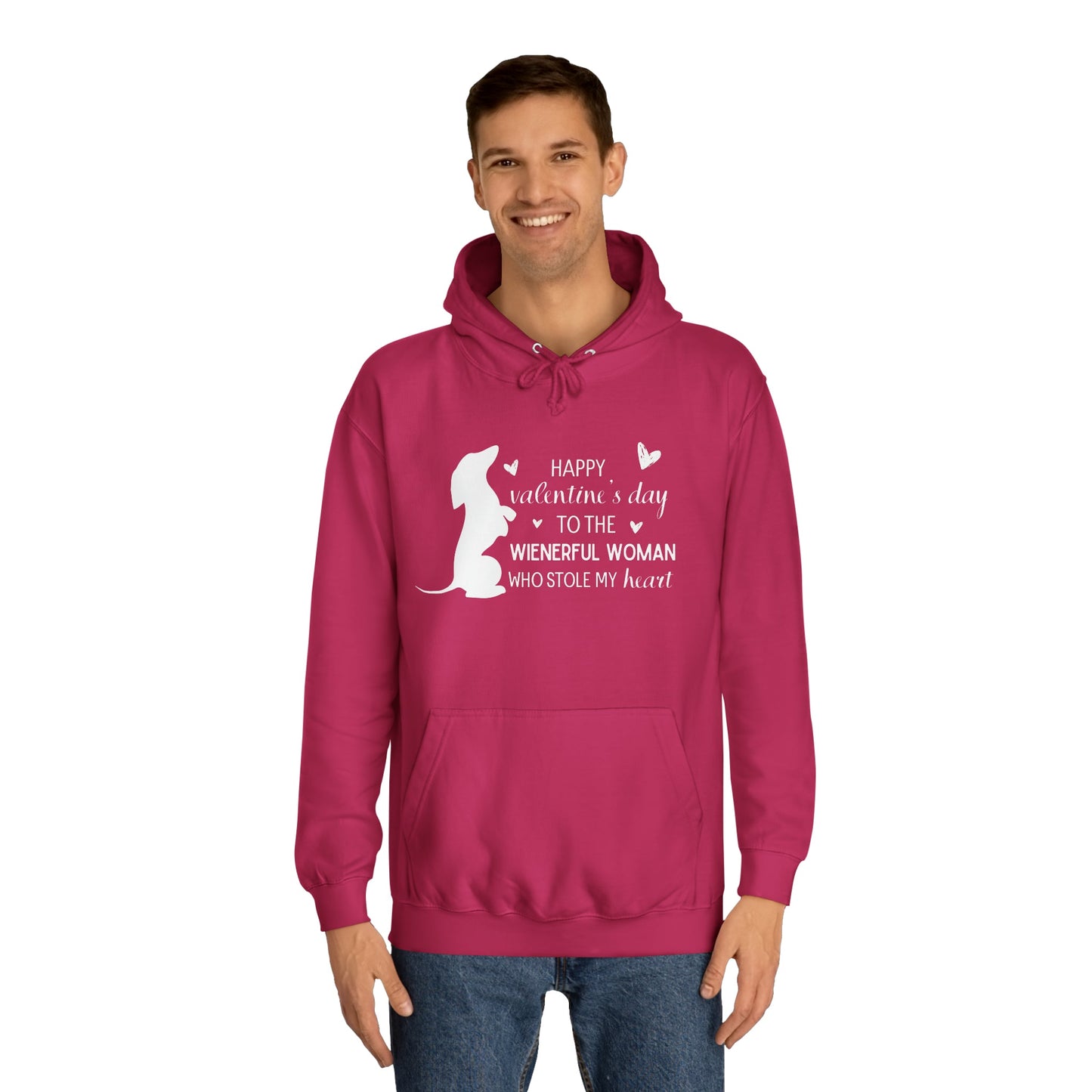 Valentine's Love Hoodie - Dachshund Hoodie - Real Rad Boutique