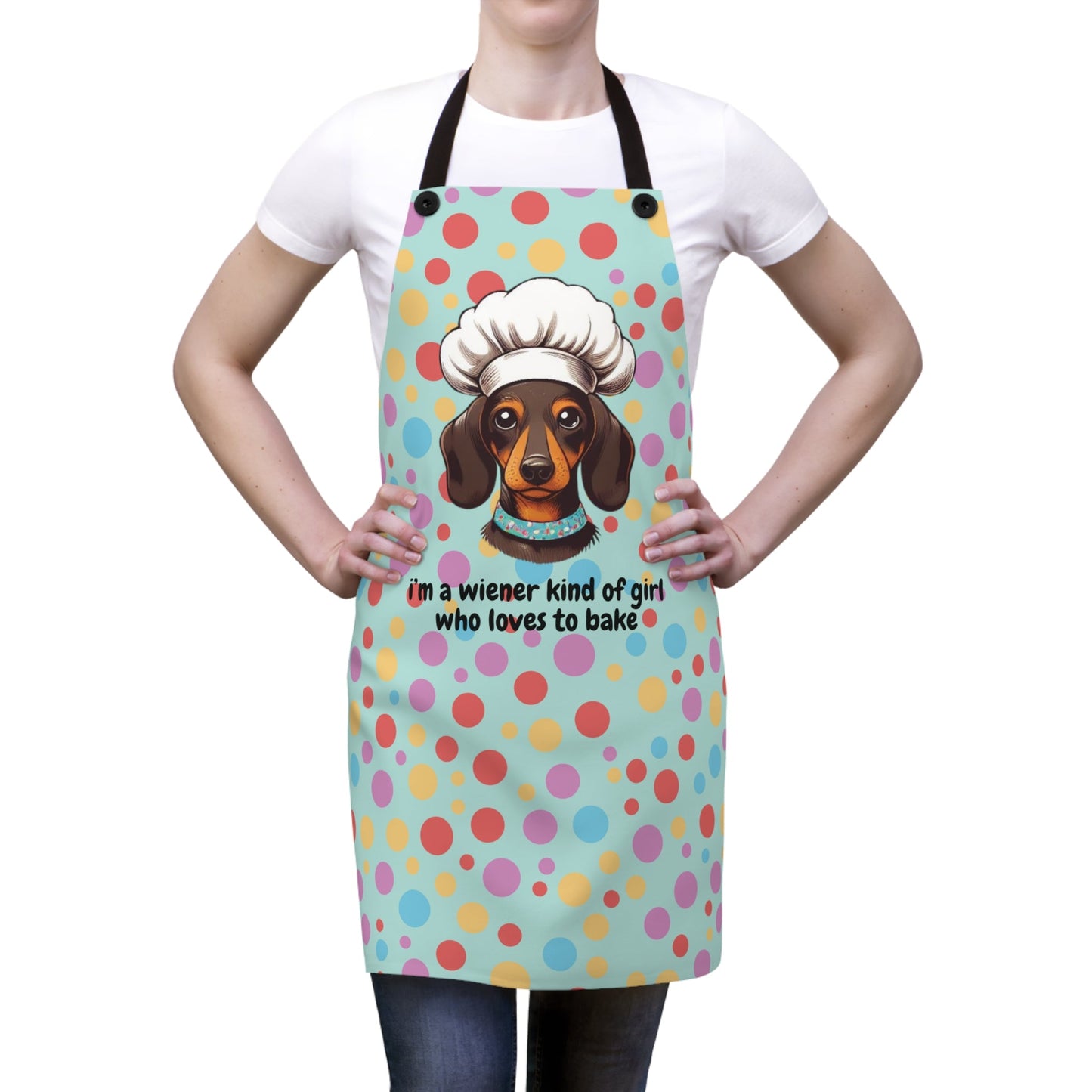 Whisking with Witty Charm - Dachshund Apron - Real Rad Boutique