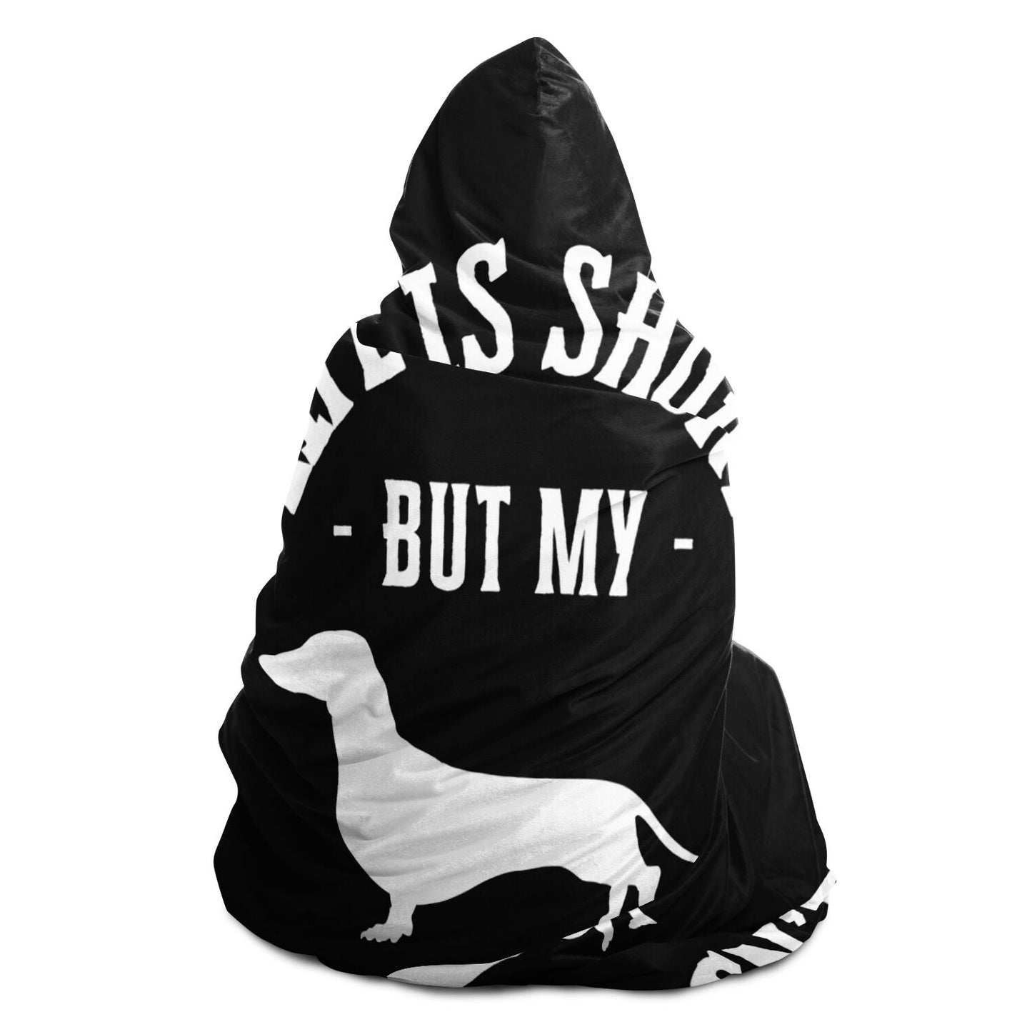 Wiener Humor - Dachshund Hooded Blanket - Real Rad Boutique