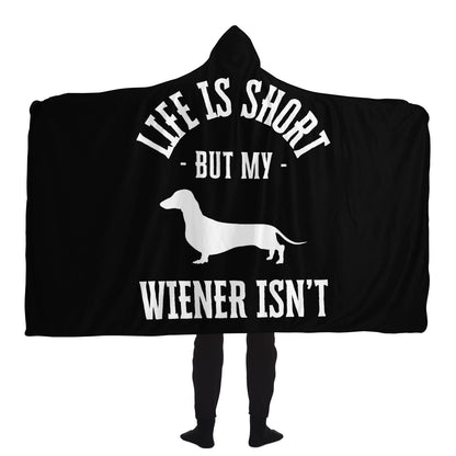 Wiener Humor - Dachshund Hooded Blanket - Real Rad Boutique