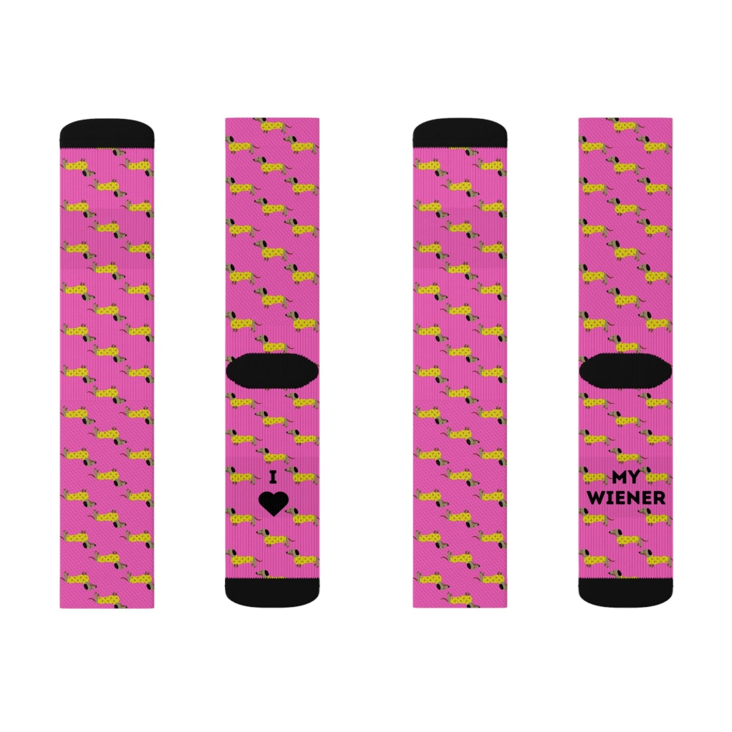 Wiener Love - Dachshund Socks - Real Rad Boutique