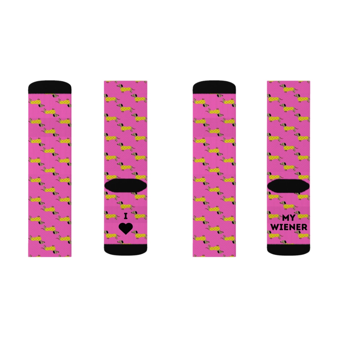 Wiener Love - Dachshund Socks - Real Rad Boutique