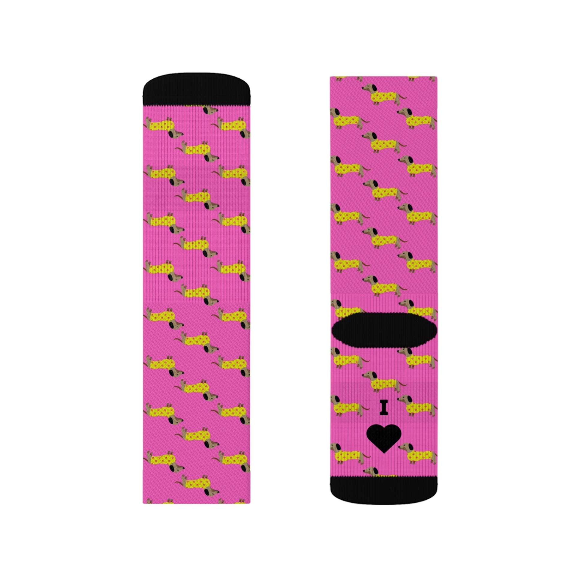 Wiener Love - Dachshund Socks - Real Rad Boutique