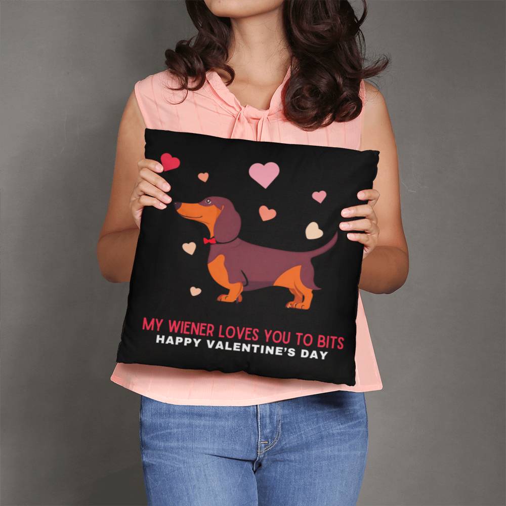 Wiener Love Explosion - Dachshund Pillow - Real Rad Boutique