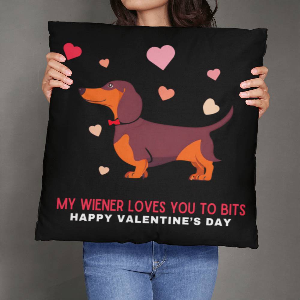 Wiener Love Explosion - Dachshund Pillow - Real Rad Boutique