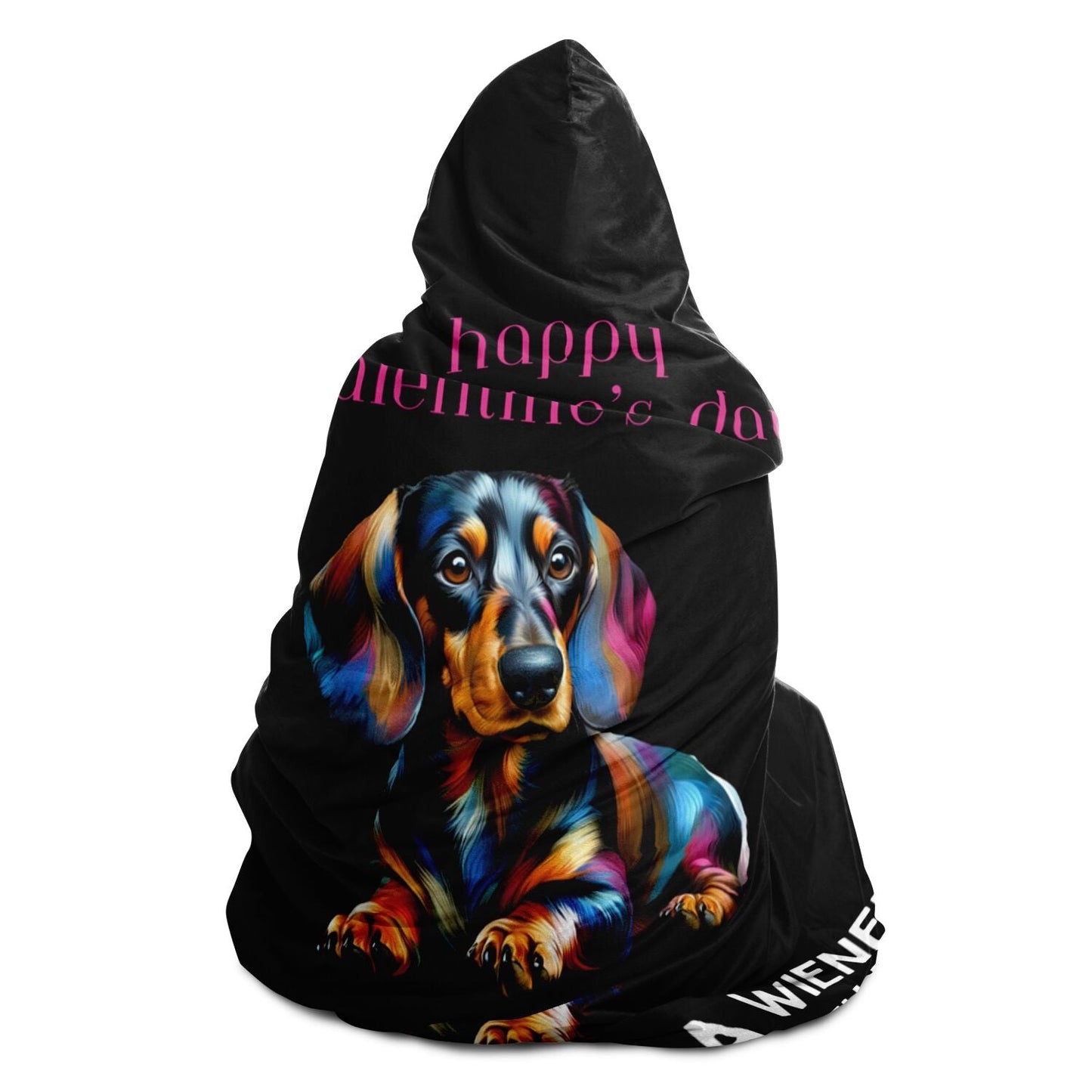 Wiener Love Extravaganza - Hooded Blanket - Real Rad Boutique