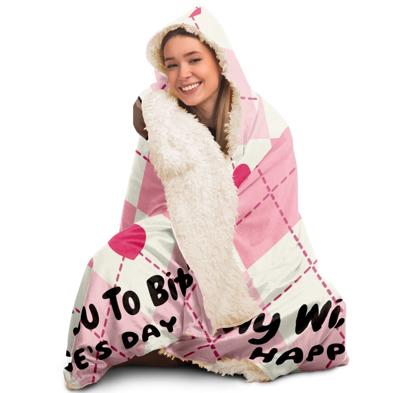 Wiener Love This Valentine's Day - Hooded Blanket - Real Rad Boutique