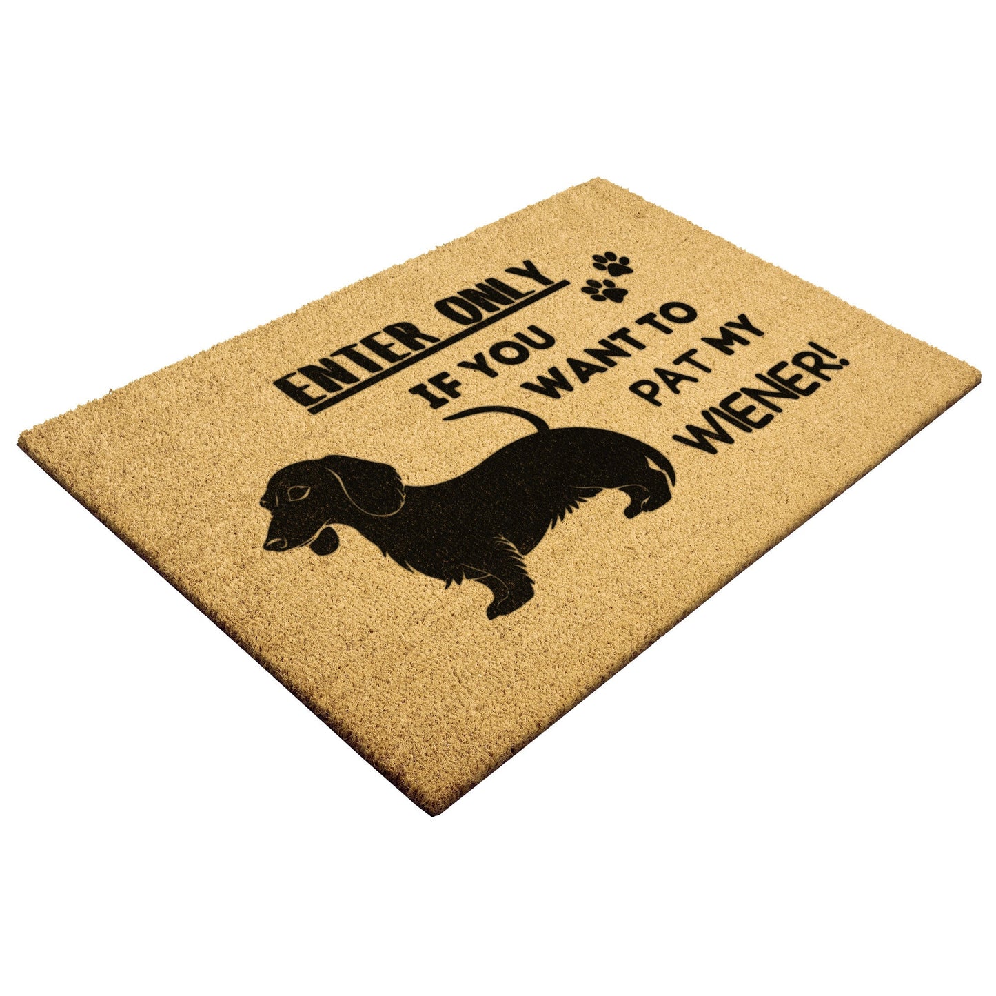 Wiener Lover's Haven - Dachshund Outdoor Mat - Real Rad Boutique