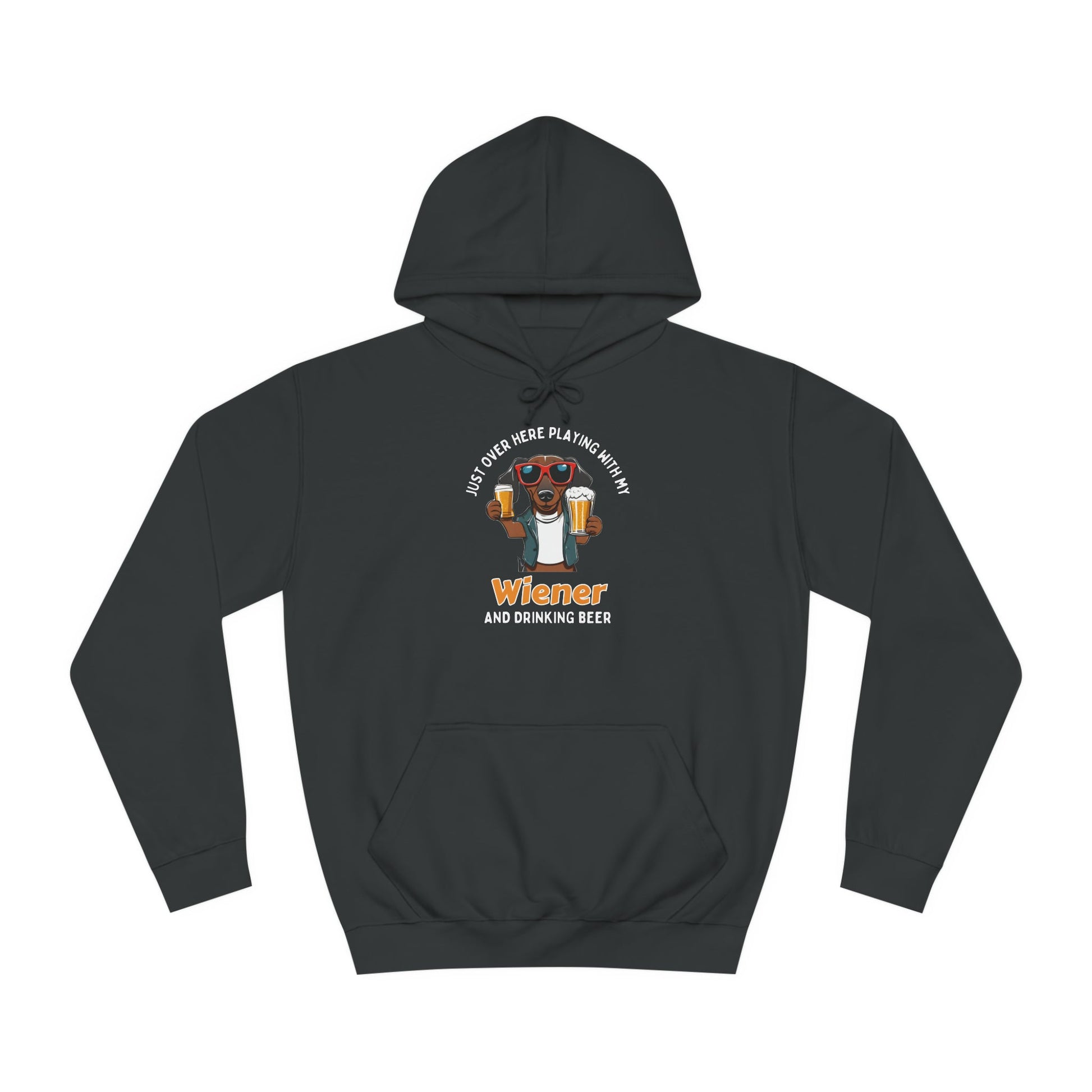 Wiener Playtime and Beer Bliss - Dachshund Hoodie - Real Rad Boutique