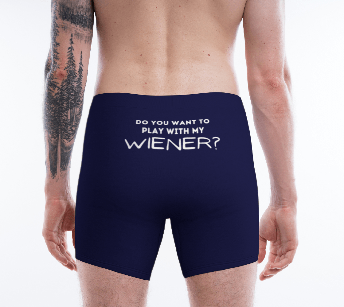 Wiener Playtime - Dachshund Boxer Briefs - Real Rad Boutique