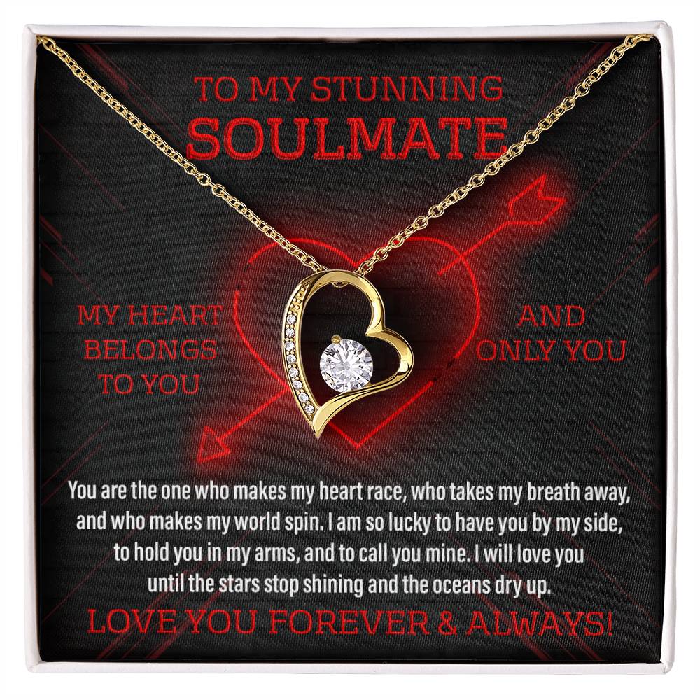 You Make My Heart Race - Forever Love Necklace - Real Rad Boutique